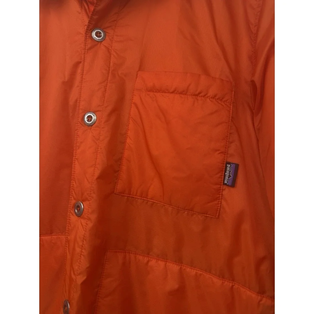 Vintage Patagonia Orange Insulated Chore Hunting Jacket Men's M Work Shacket